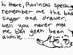 Drawn comment by ♦Ravincat♦