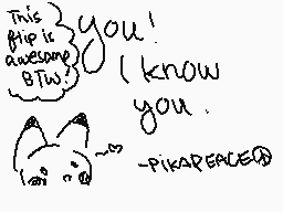 Drawn comment by PikaPeace