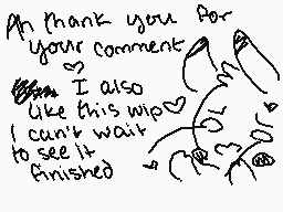 Drawn comment by PikaPeace