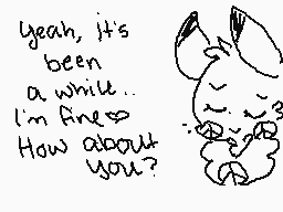 Drawn comment by PikaPeace