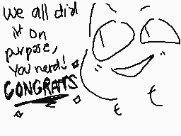 Drawn comment by Papyrus