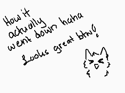 Drawn comment by ☆LoneWolf☆