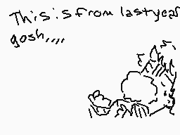 Drawn comment by Donut