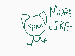 Drawn comment by Spacekid