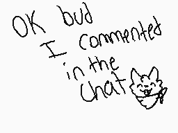 Drawn comment by Squirrel