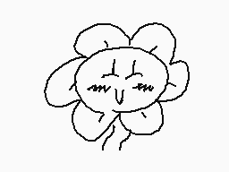 Drawn comment by Flowey