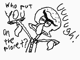 Drawn comment by Mama Luigi