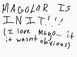 Drawn comment by Magomation