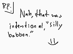 Drawn comment by MagoMation