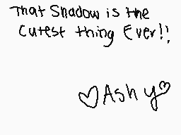 Drawn comment by Ash♥Wolfie