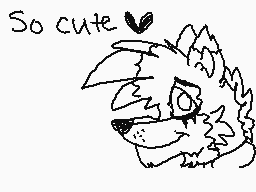 Drawn comment by Floof♥Wolf