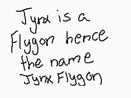 Drawn comment by JynxFlygon