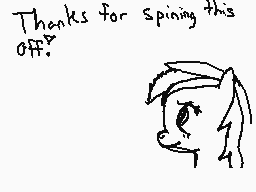 Drawn comment by BronyCam™