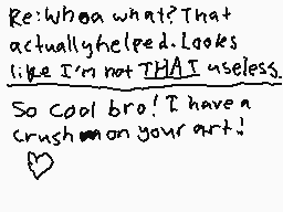 Drawn comment by Markibutt™