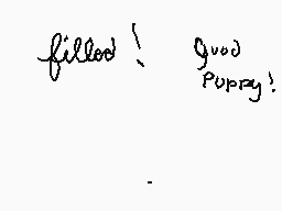 Drawn comment by Good Puppy