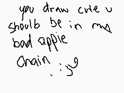 Drawn comment by $kittlez