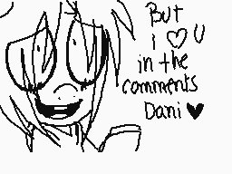 Drawn comment by Sonic girl