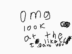 Drawn comment by girl sans