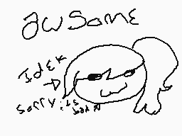 Drawn comment by t0bydaboss