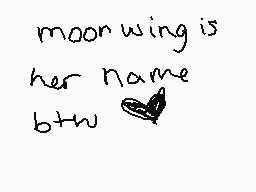 Drawn comment by Moonwing