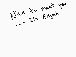 Comentario dibujado por Elijah