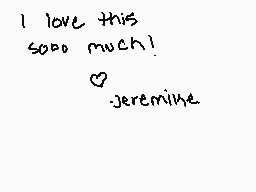 Ritad kommentar från JereMike♥♥