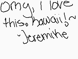 Drawn comment by JereMike♥♥