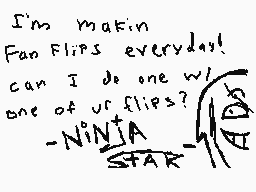 Drawn comment by NiNjⒶ☆$TaR