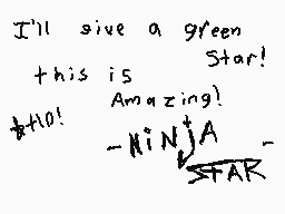 Drawn comment by NiNjⒶ☆$TaR