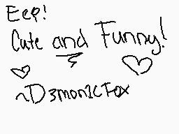 Drawn comment by D3mon1cFox