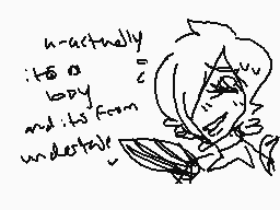 Drawn comment by Mettaton