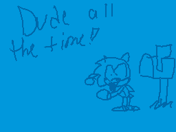 Drawn comment by SonicFan27