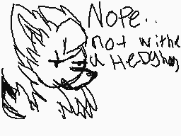 Drawn comment by cloud paw