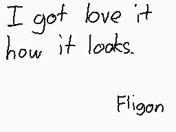 Drawn comment by Fligon