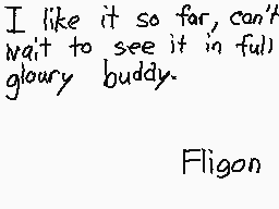 Drawn comment by Fligon