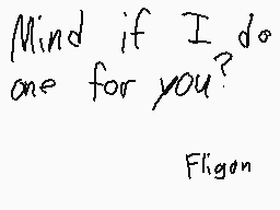 Drawn comment by Fligon