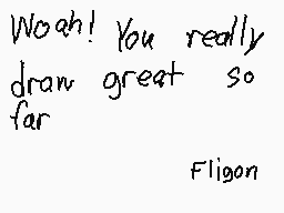 Drawn comment by Fligon