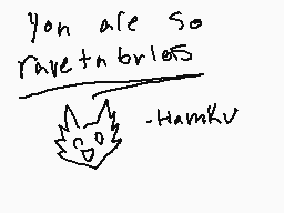 Drawn comment by Hamku