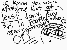 Drawn comment by 0Cわeviant™