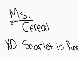 Drawn comment by cereal