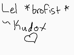 Drawn comment by Kudox