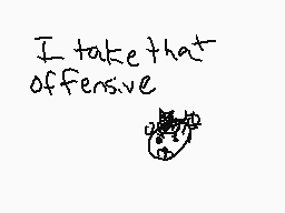 Drawn comment by GoldFreddy