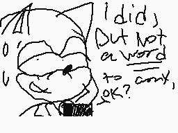 Drawn comment by SonicFan25