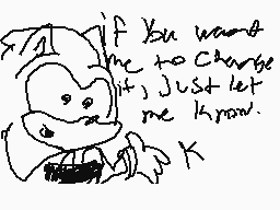 Drawn comment by SonicFan25