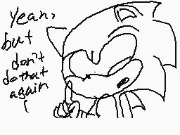 Drawn comment by SonicFan25