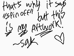 Drawn comment by SGK