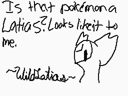 Drawn comment by WildLatias