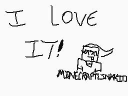 Drawn comment by MinecraftL