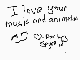 Drawn comment by Dark Spyro