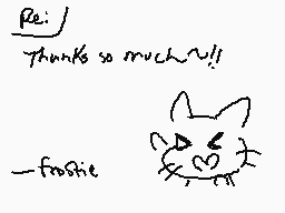 Drawn comment by ✕Frostie✕♣